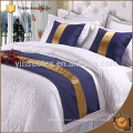 Hotel Collection Finest Roupa de cama Ondas KING BEDSKIRT Azul